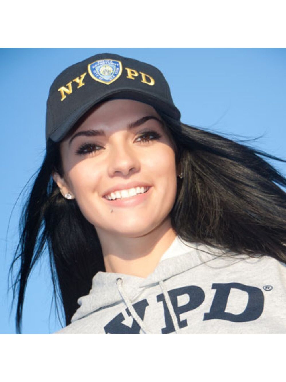 Navy NYPD Shield Hat baseball cap unisex NWT - Picture 3 of 8